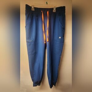 Figs Women's M Deep Reef Cargo Scrub Pants